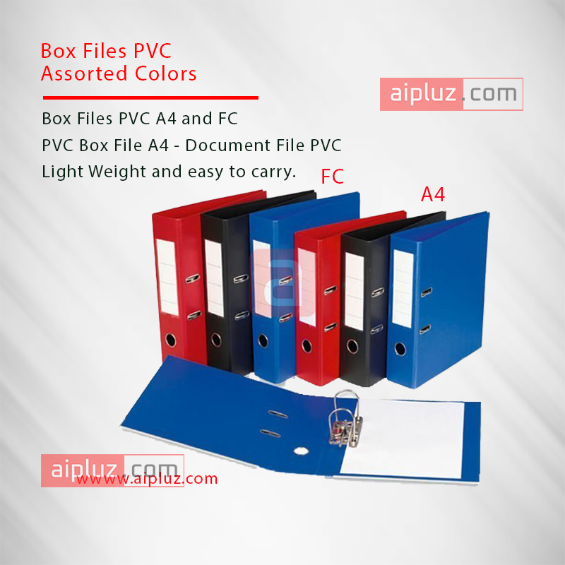 Box File PVC FC 75mm – AiPluz